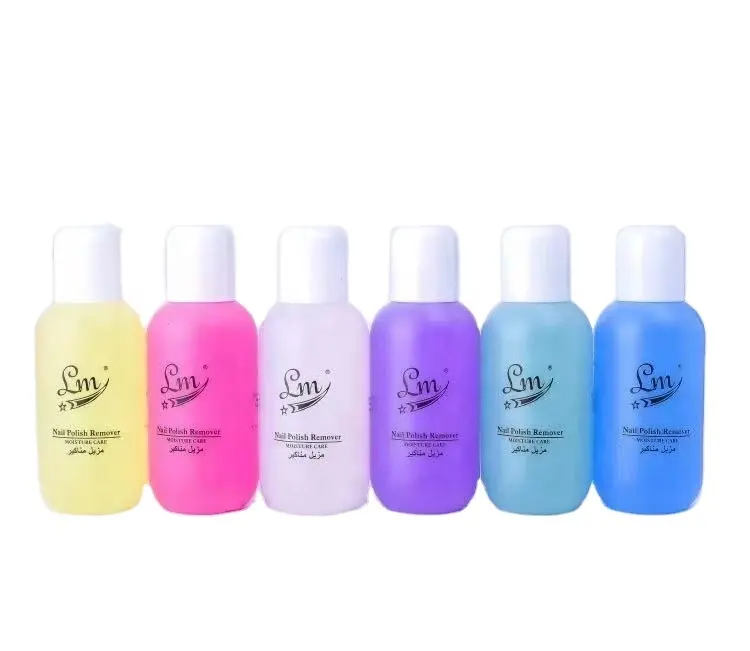 Professional fruit-flavored nail polish remover for wholesale pump bottles healthy Make your nails feel comfortable