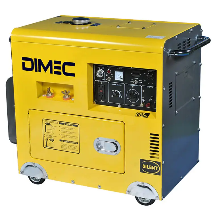 PME6700SE-W portable welding generator series power ranges  from 1.8kw to 4.2  welding current ranges from 50A to 300A