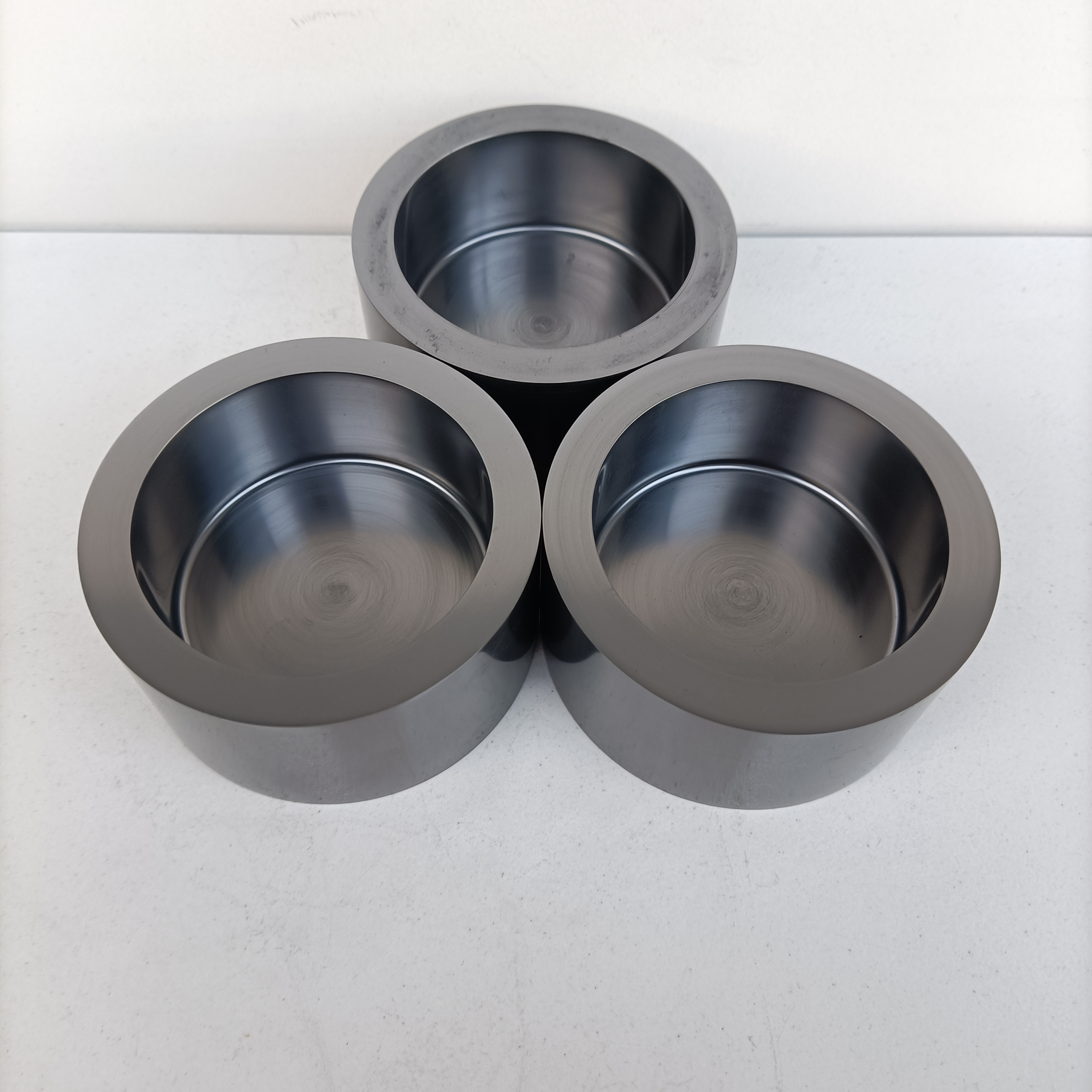 best selling excellent thermal conductivity casting graphite crucible for electron beam evaporation