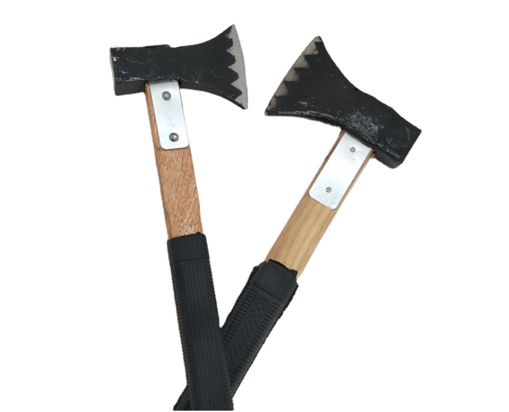 Black 1.3kg Reinforced Plastic Handle Working Axe Hatchet Axe With Wood Handle