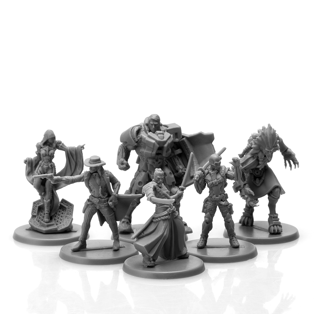 Настольные производители игр/игра 3-5 см высотой на заказ, пластиковая миниатюрная фигурка монстра из ПВХ
