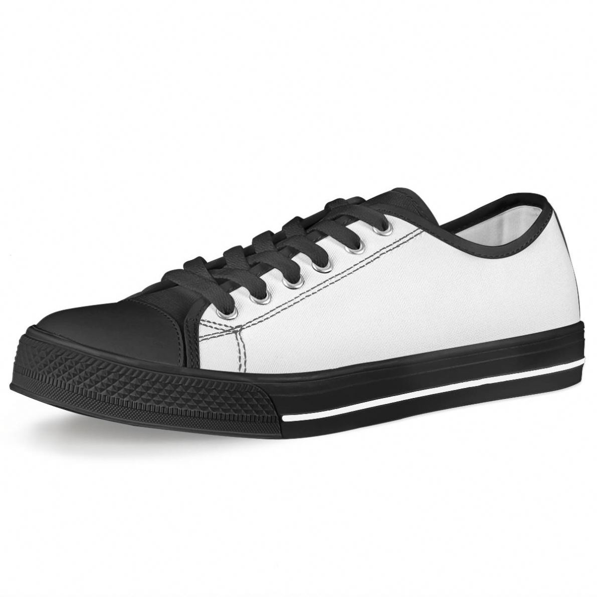 Wholesale support custom LOGO Hawaiian floral pattern plus size EU35-49 ladies low-top canvas casual shoes