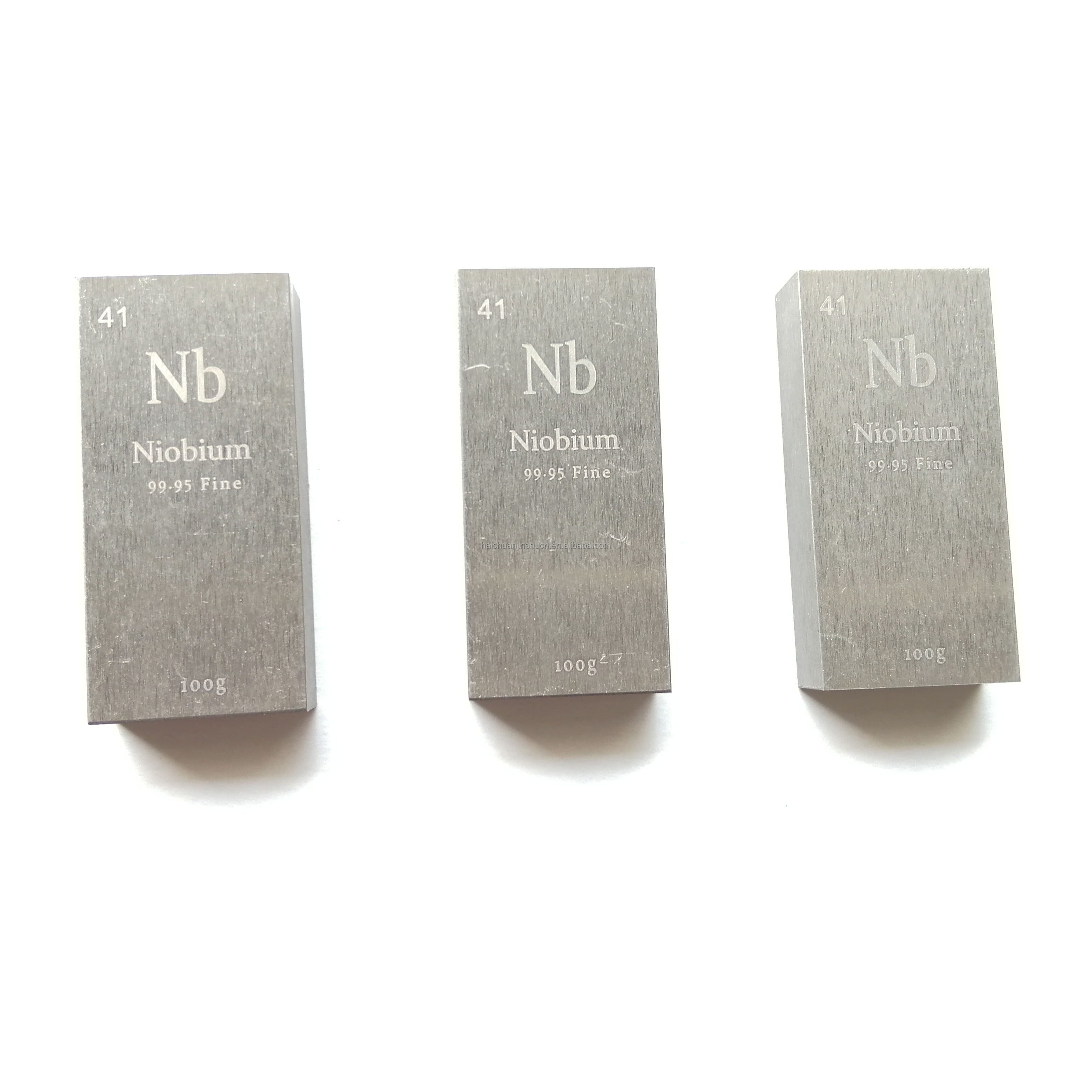 High purity 99.95% Collection Purpose Niobium Cube