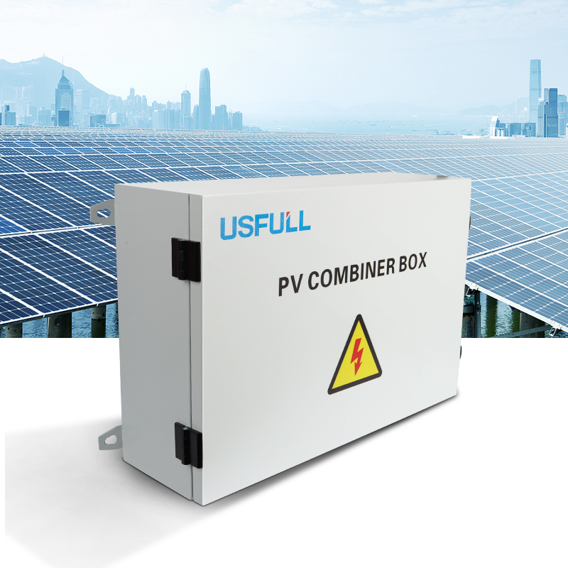 Комбинированная коробка USFULL Solar PV, комбинированная Коробка постоянного тока с замком, 2, 4, 6, 8, 12 струн