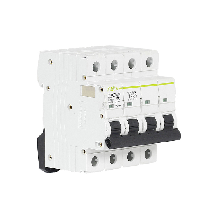Top Quality Intelligent Durable Matis MM50H-4P MCB 230V 50/60hz Circuit Breakers