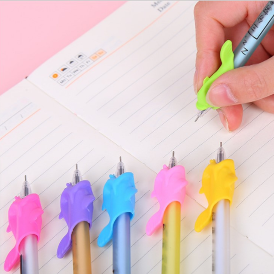 Pencil Grips,Ergonomic Training Children Pencil Holder Pen Writing Aid Grip Posture Correction Tool for Kids