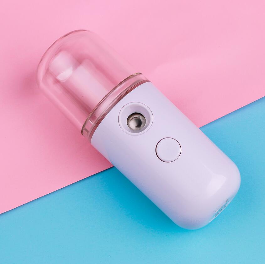 30ml Портативный оптовая продажа уход за кожей лица Mano Sanitiser тонкие нано использования лицевой точный спрейер тумана, заряжающаяся от usb-дисплея подставка