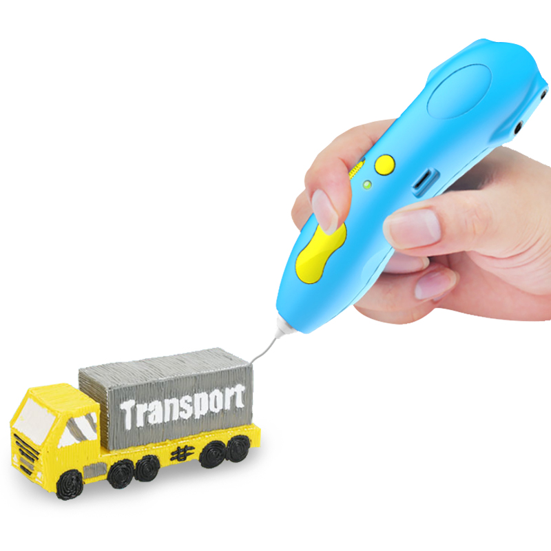 2021 Educational Toys Wireless 3D Pen Set Filament Refills Pen Printer 3D with Inbuilt Battery
