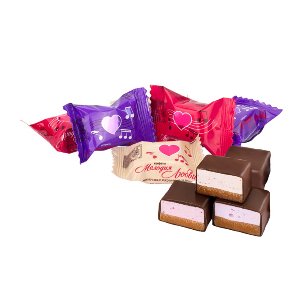 Melodiya lyubvi Assorted caramel and nougat sweets