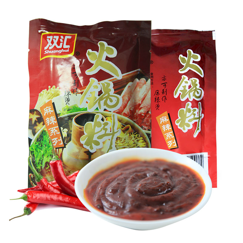 Shuanghui 150g Mala Tang Hotpot Chinese Snack Condiment Spicy Flavor Hot Pot Soup Base