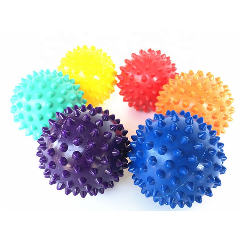 Real Pvc Gymnastic Spiky Massage Ball Massage Balls Set For Muscles