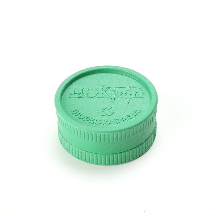 Custom Logo Plant Fiber Biodegradable Herb Empty Jar 2 Layers Tobacco Storage Jar