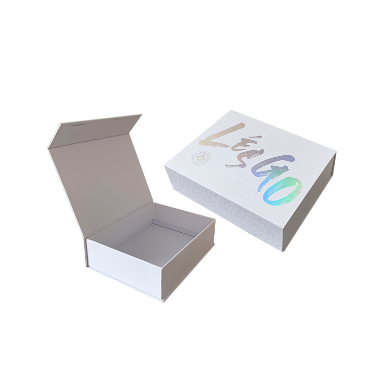Zealx Cajas De Embalaje Пользовательский логотип бумажная Складная Пустая Картонная Роскошная упаковочная крышка Магнитная подарочная коробка