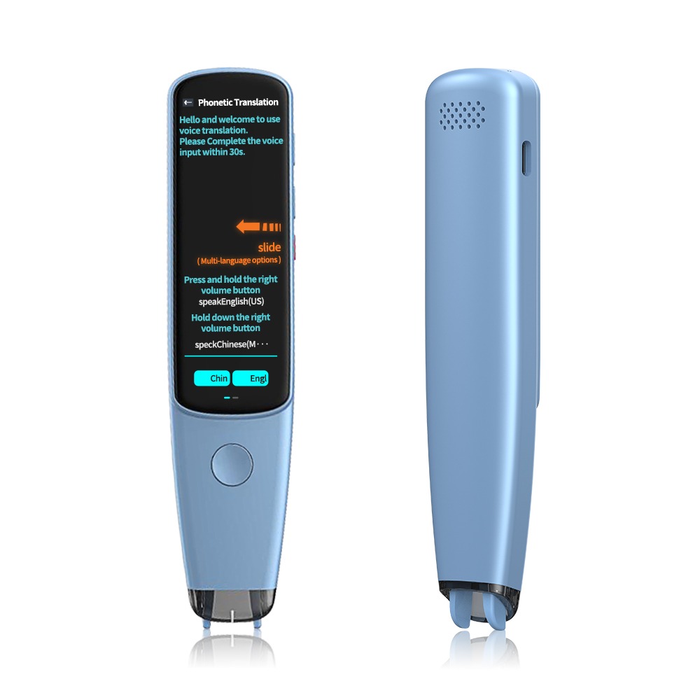 Portable instant electronic translator pen all language turkish spanish voice smart translator device