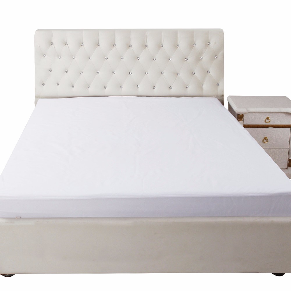 High quality Waterproof anti dust mite Knitted Fabric Mattress Protector cover