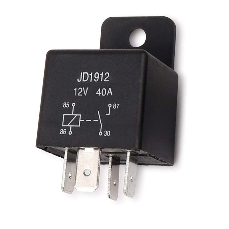 JD1912, работающего на постоянном токе 12 В в 40Amp 4-контактный SPDT автомобильного жгута реле комплект автомобильное реле автомобильного сиденья для моторов