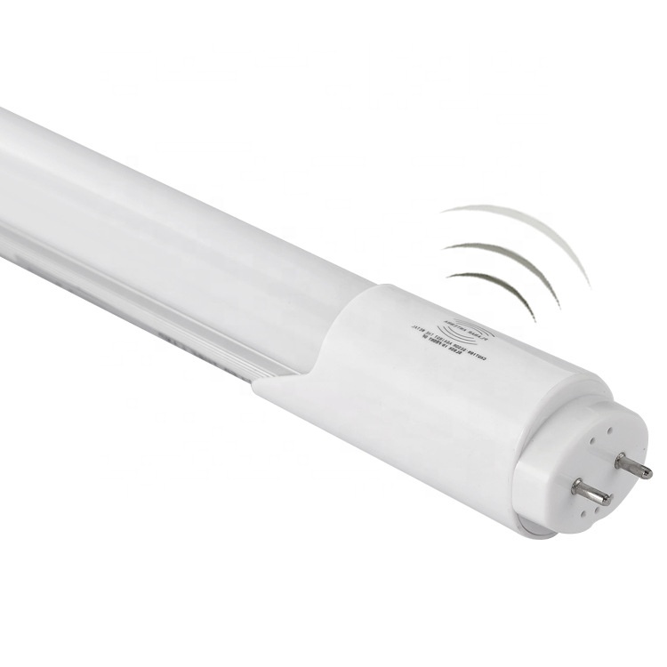 Factory Directly Induction T8 sensor LED tube 4FT 18w PIR Microwave sensor tube light led 120cm