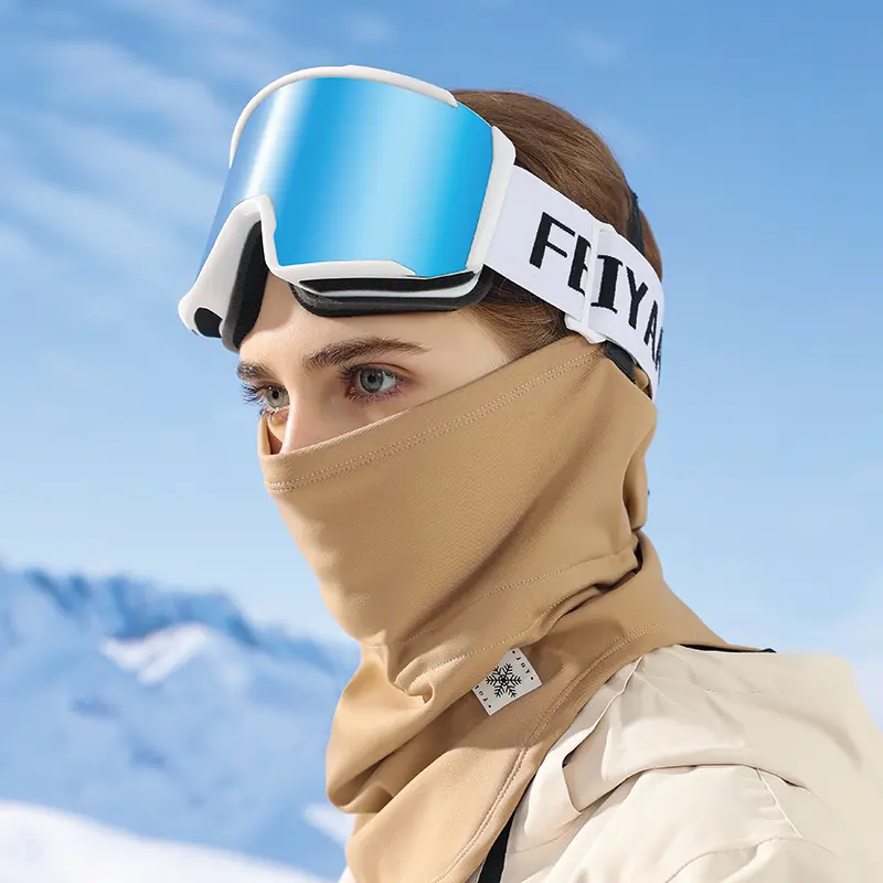 Оптовая продажа, лыжная маска REXCHI DTJ30 на все лицо с 3 отверстиями, зимняя Балаклава на заказ, теплая вязаная маска на все лицо