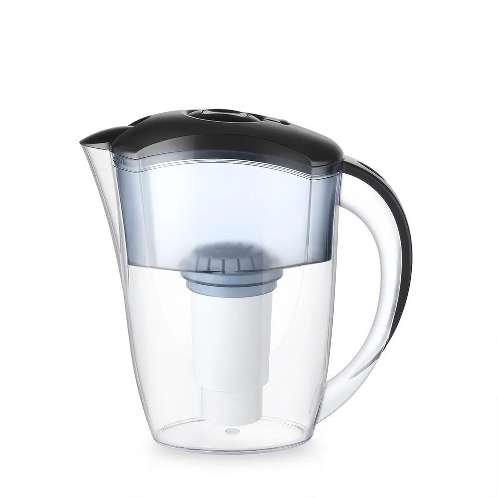 China manufacturer drinking water purifiers filter pitcher jug with with side handle heavy metal removal