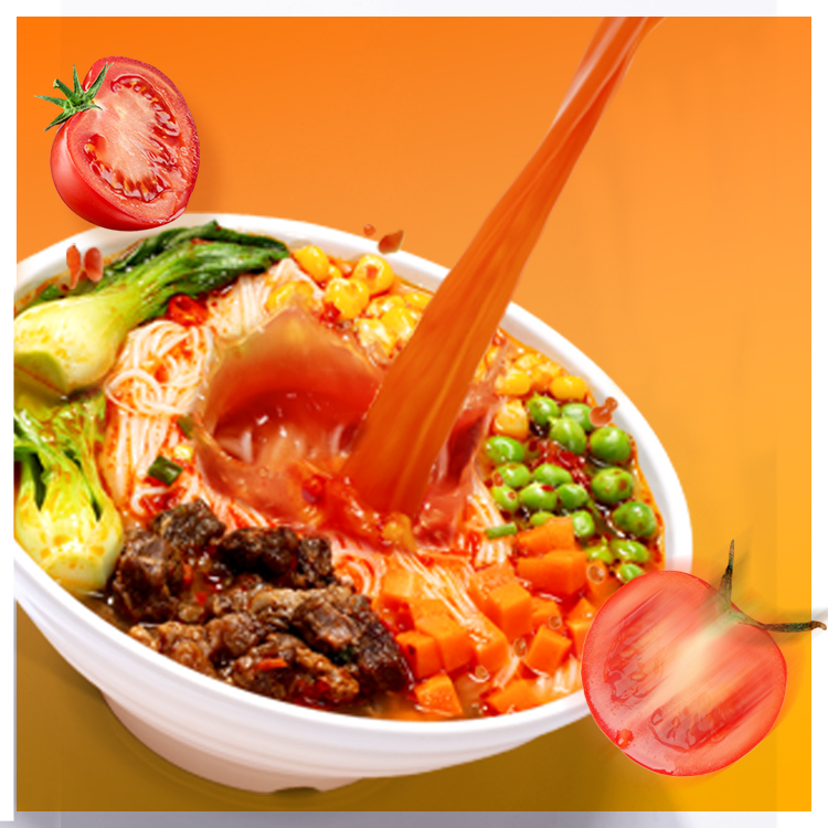 Healthy fresh instant Turkey flavor chinese instant noodles Korean noodle Hot Chicken ramen