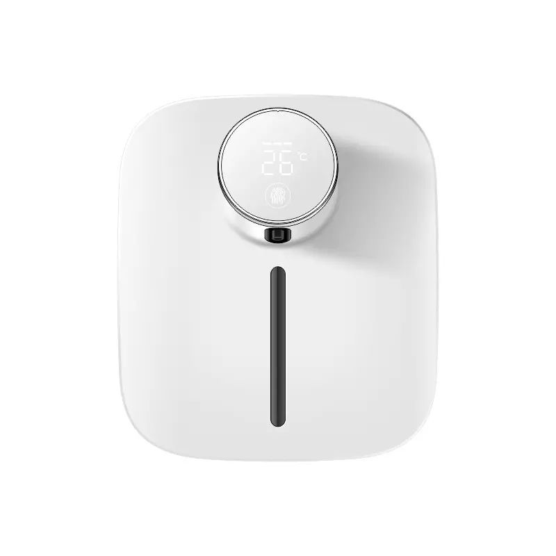 High quality Digital display temperature intelligent sensor hand soap dispenser liquid shampoo dispenser for hotel and home