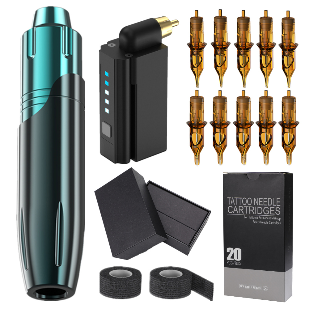 Ambition Rotary Black Coro Microblading Mast Stork Tattoo Pen Tattoo Machine Kit