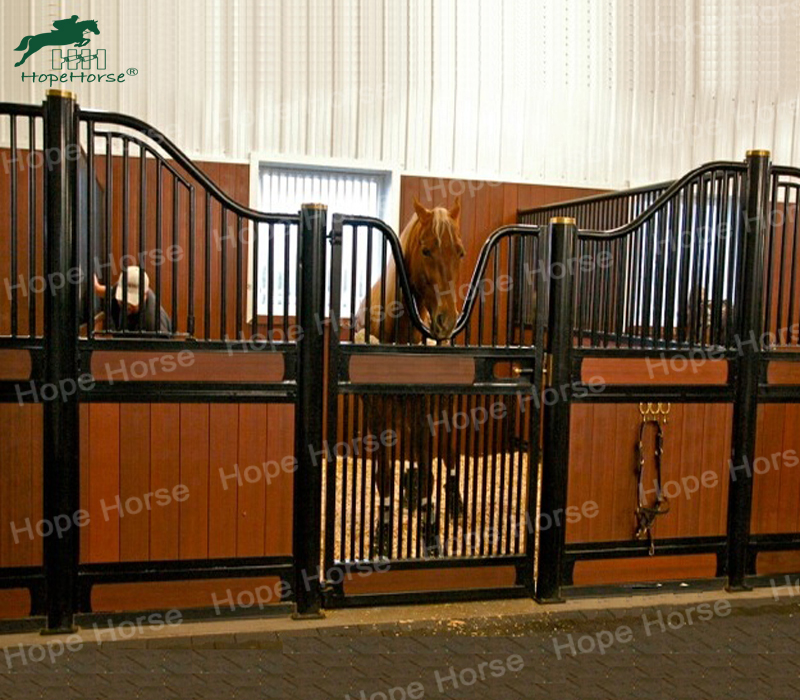 HDG, продукция Equine, стабильная лошадь с навесной дверью
