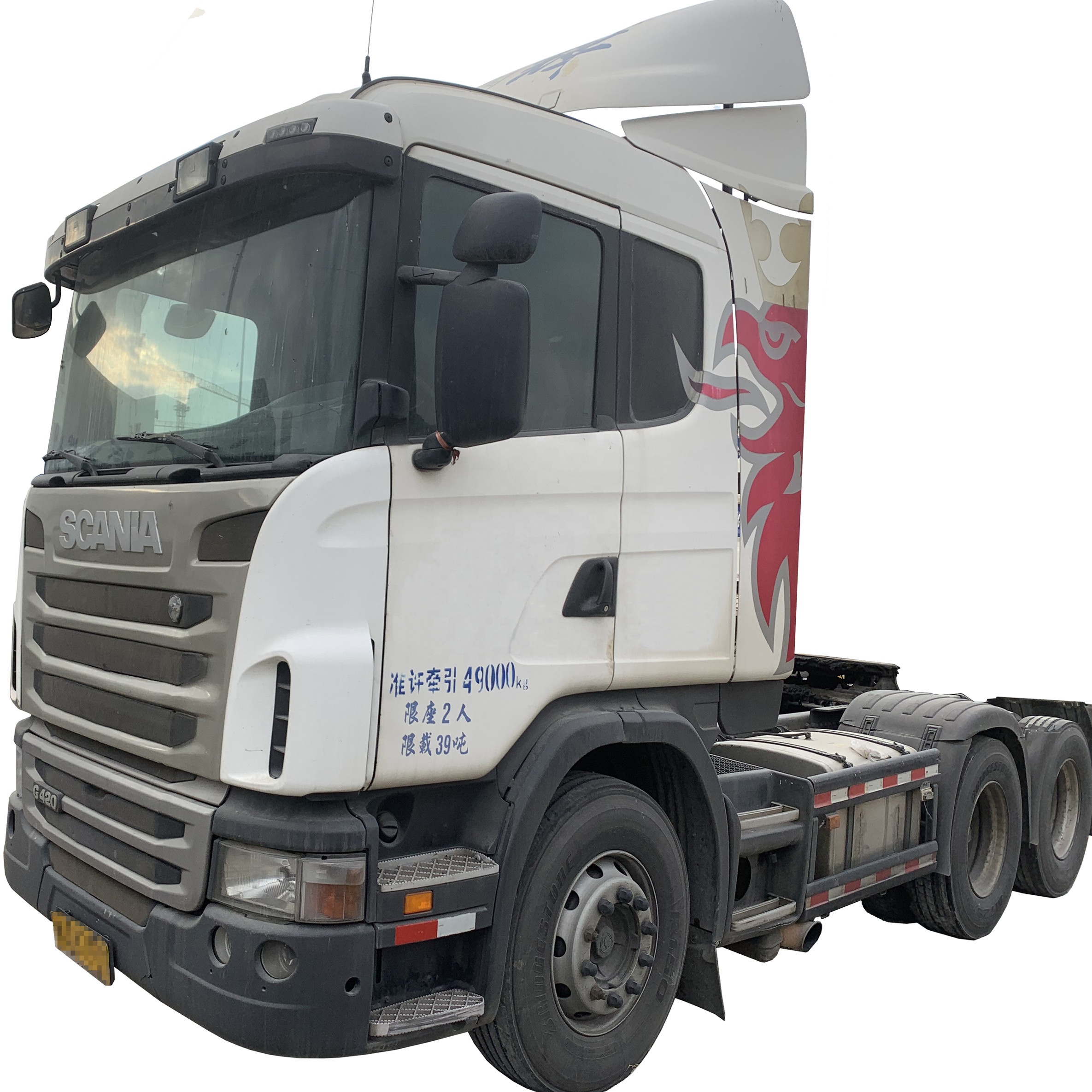 Горячая Распродажа Euro 3 б/у scania G420 тяжелые тягачи 10 грузовые шины 6x2R прицепы тягач