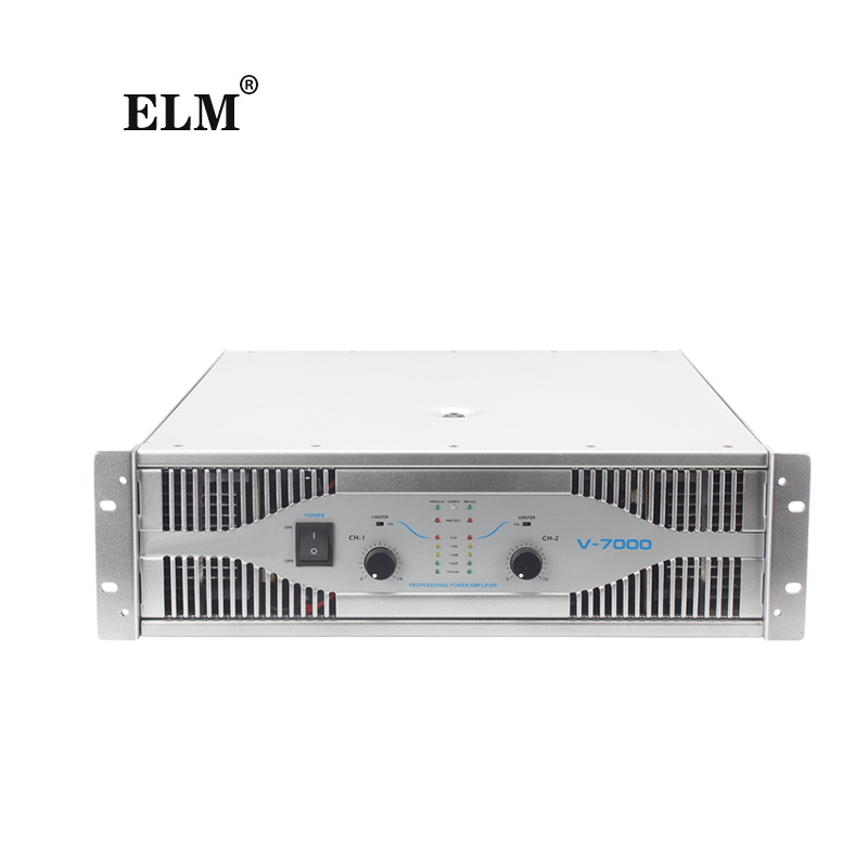 V-7000 усилитель мощности, 1000W аудио, 3U PA, караоке, динамик, музыкальный плеер