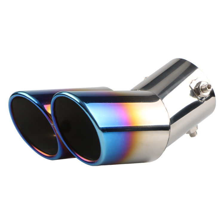 Hot trendy models of car universal models of exhaust pipe modification dual pipe muffler modification supplies