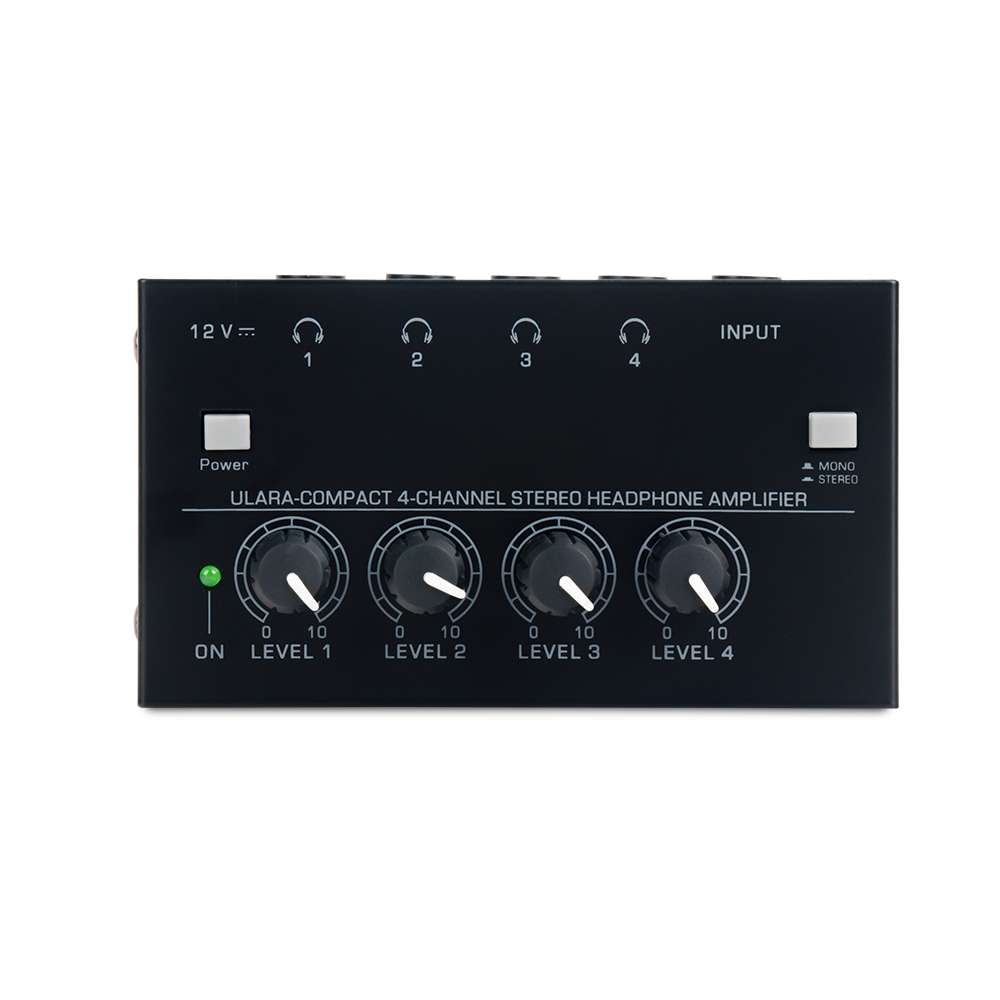 Alctron Ha4plus 4-канальный стерео усилитель для наушников портативный мониторинга компактный usb-аудио интерфейс