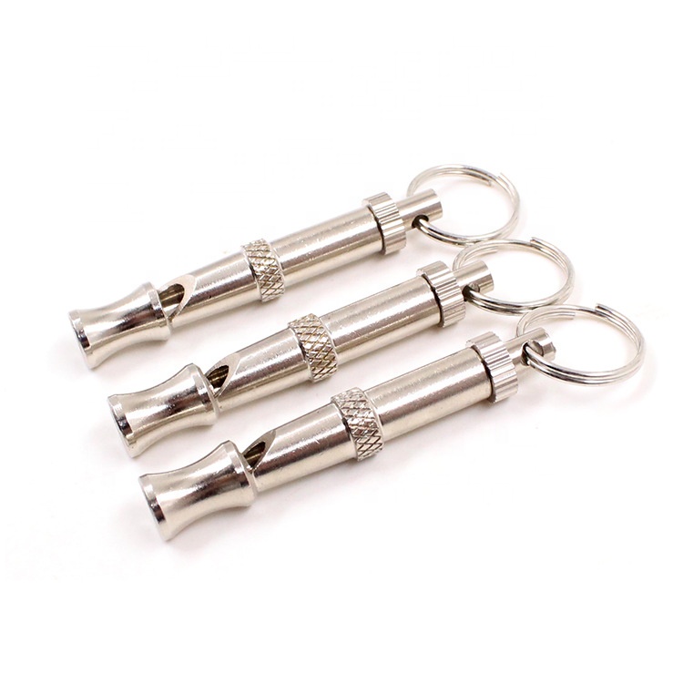 Copper nickel-plated dog training whistle Ultrasonic device Dog training dog whistle