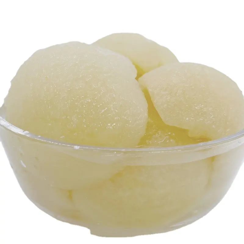 new crop natural factory price OEM 3000g fresh pears canned pear halves in light syrup in tin