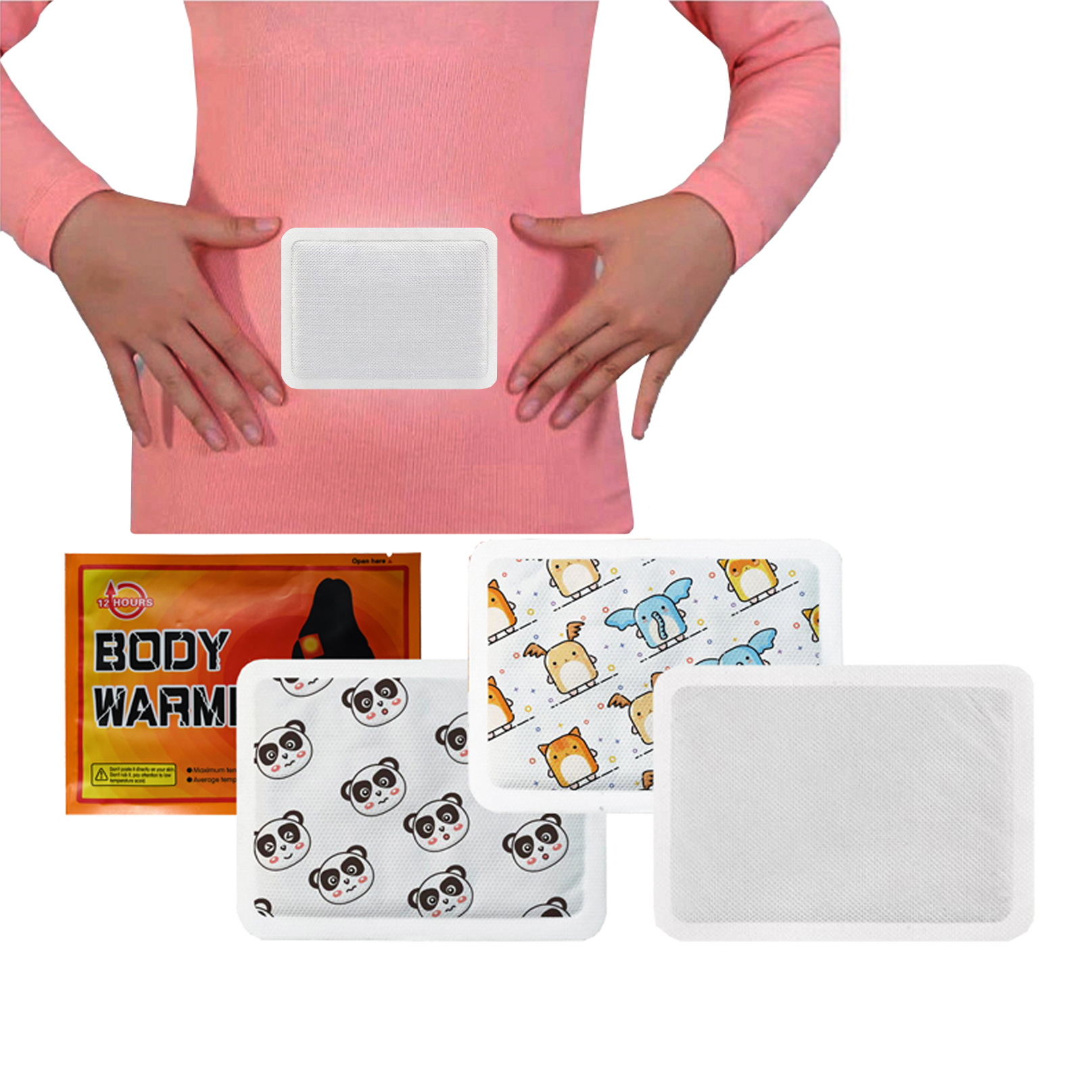 Heat Patches for Body Pain Relief - Disposable Heating Pads for Back Pain - Knee Muscle Heat Patch Air Activated Adhesive
