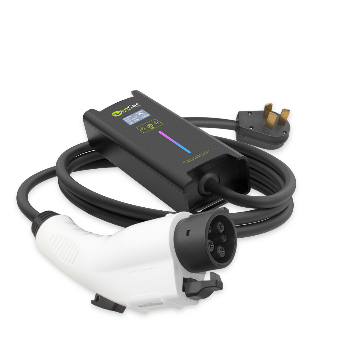 Zencar Type 1 J1772 40 Amp Level 2 Charger at Home to Nema 14-50