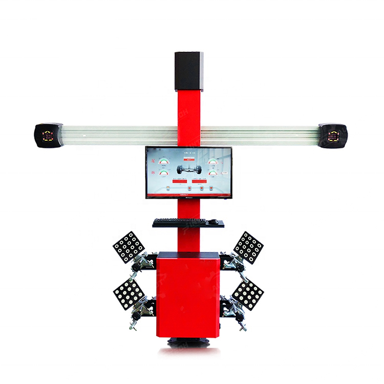 3D wheel aligner with CE