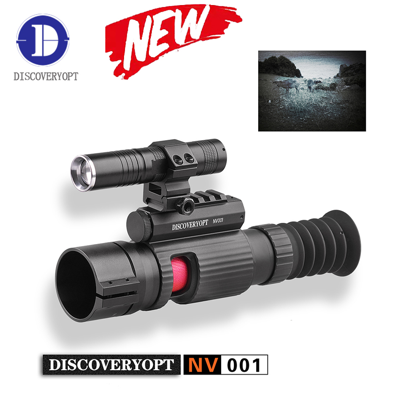 NV001 220m Range Digital Tactical Hunting Night Vision Scope Optical IR Infrared Night Vision Sight Riflescope