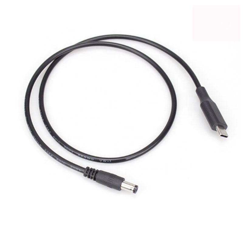 Индивидуальный кабель питания USB Type-c типа C папа к DC 5,5 мм папа