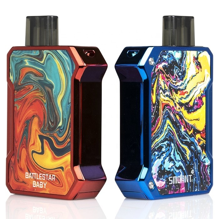 Новинка 100% оригинальный 750 мАч 2 мл детский комплект Smoant Battlestar Moq 5