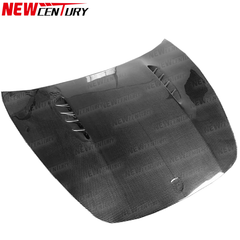 OEM Carbon Fiber Bonnet Hood For Porsche Panamera 971 3K Gloss Black Repalcement 2017-2021