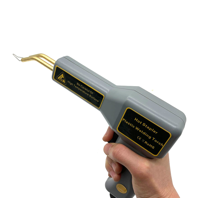 Grey color 50w Plastic Welding gun lastic Repairing Machine Car Bumper Repair Hot Stapler Plastic Repair Kit Plastic Welder