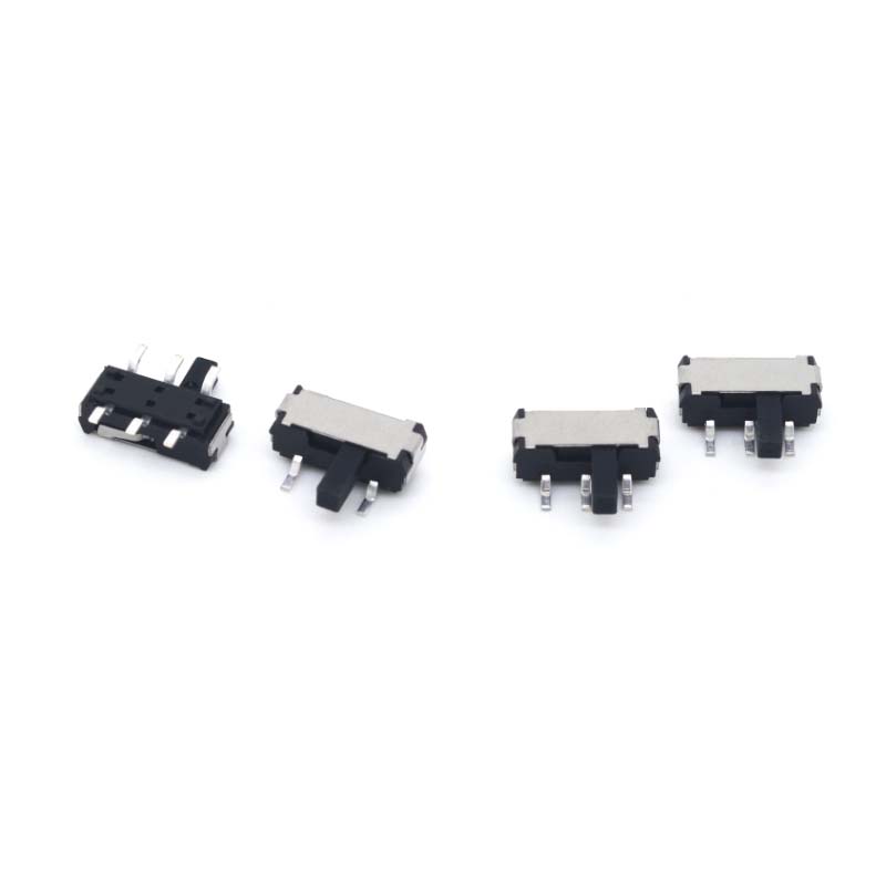 Factory direct sales horizontal six-legged patch two-speed fluctuation horizontal slide switch