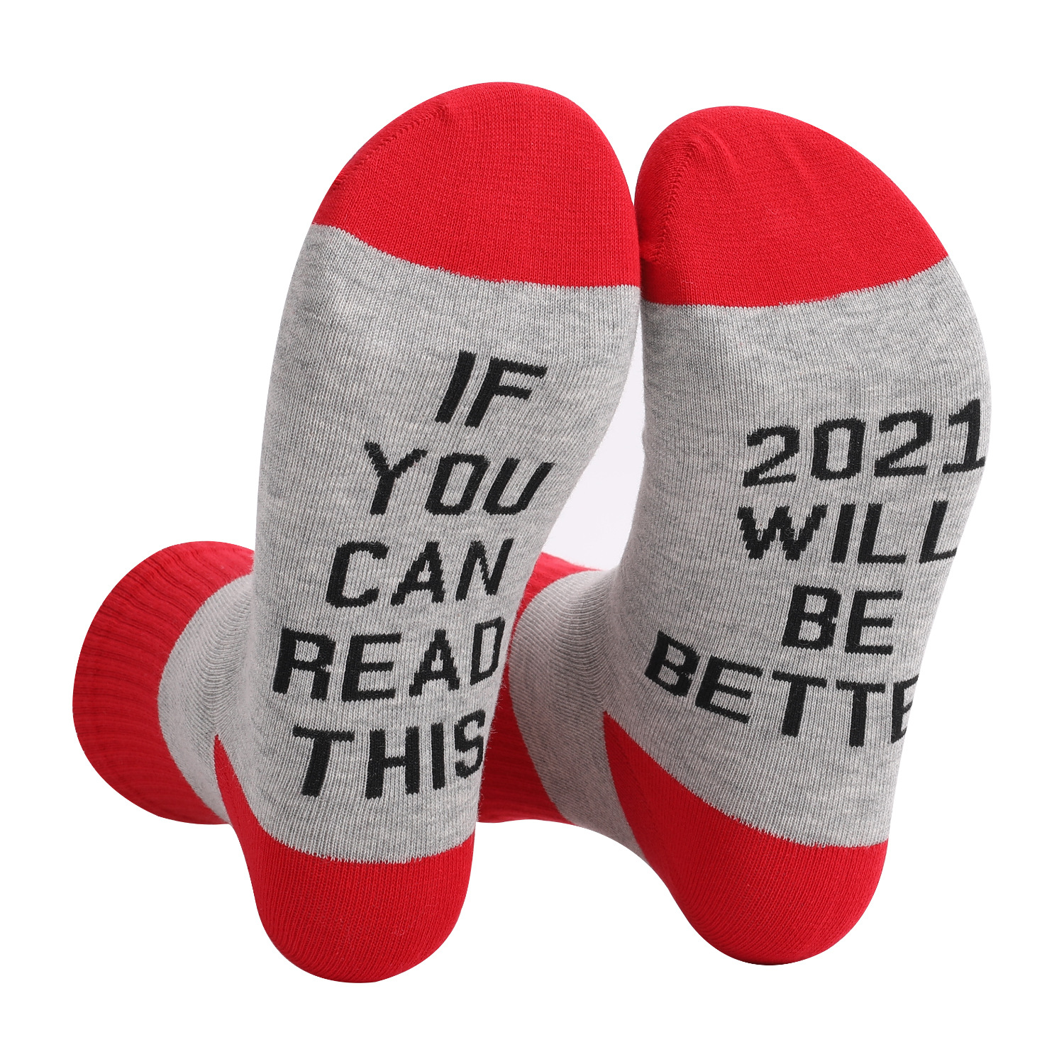 2021 одежда; Оптовая продажа; Лидер продаж; Стильные хлопковые носки средней длины на День святого Валентина