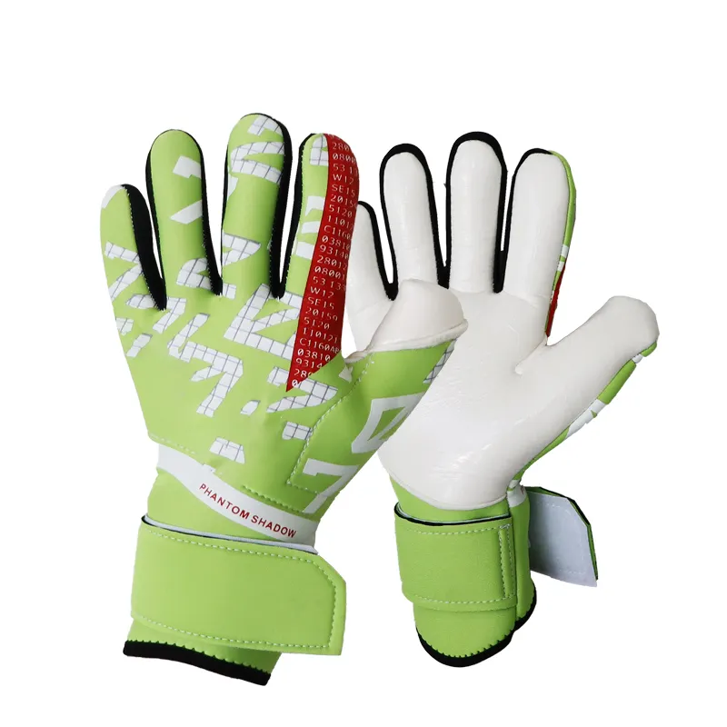 Hot Selling Cheap Soccer Sports Gloves Football Training Sticky Goalkeeper Gloves With Straps