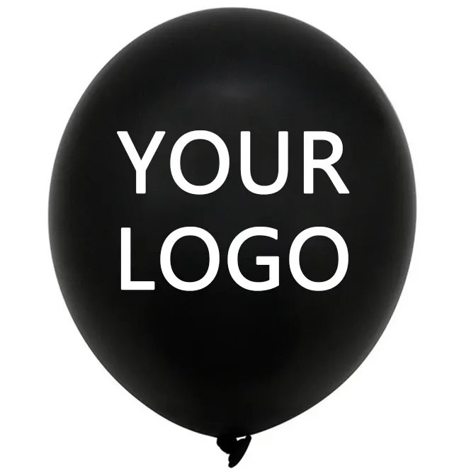 Promotional Personalized custom logo 10 12 inch printed latex balloons for advertising