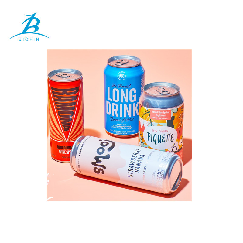 Empty aluminum 150ml 200ml 250ml 270ml 310ml 330ml 355ml 473ml 500ml standard beer drink can 16.9oz soda beverage can