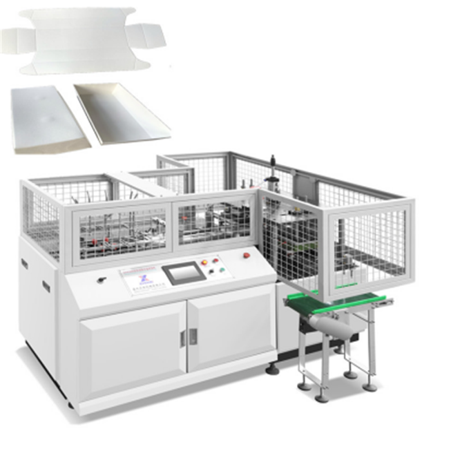 Manufacturers can customize automatic lunch box machine, disposable paper lunch box machine, ultrasonic carton forming machinery