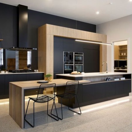 Guose Modern Modular Design PVC Modular Kitchen Cabinet