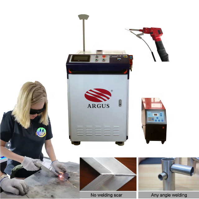 Handheld Mini Metal Optical Laser welding machine Laser Welders 1000W 1500W Fiber Portable Laser Spot Welder For Steel Iron