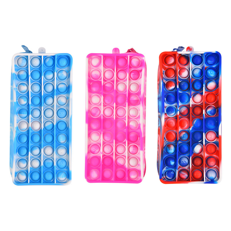 Rodent Silicone Pencil Case Rodent Tote Bag Decompression Bubble Toy